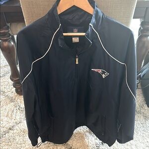 New England Patriots Blue Windbreaker Jacket